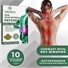 картинка Пластырь обезболивающий для спины Hyllis / патч поясничный травяной 10 шт. в упаковке от магазина Одежда+