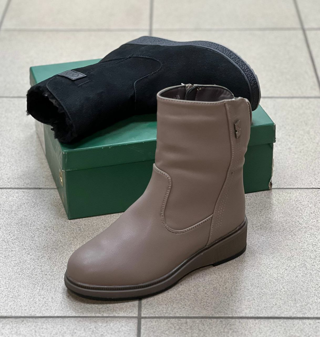 фото зимние женские сапоги оптом с доставкой