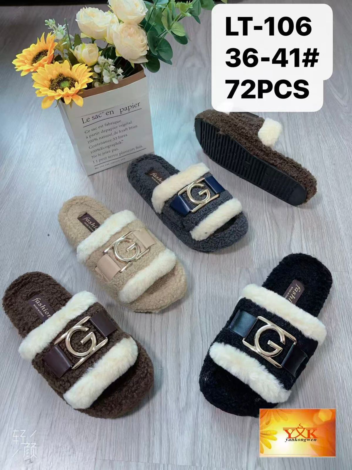 фото зимние женские домашние тапочки оптом