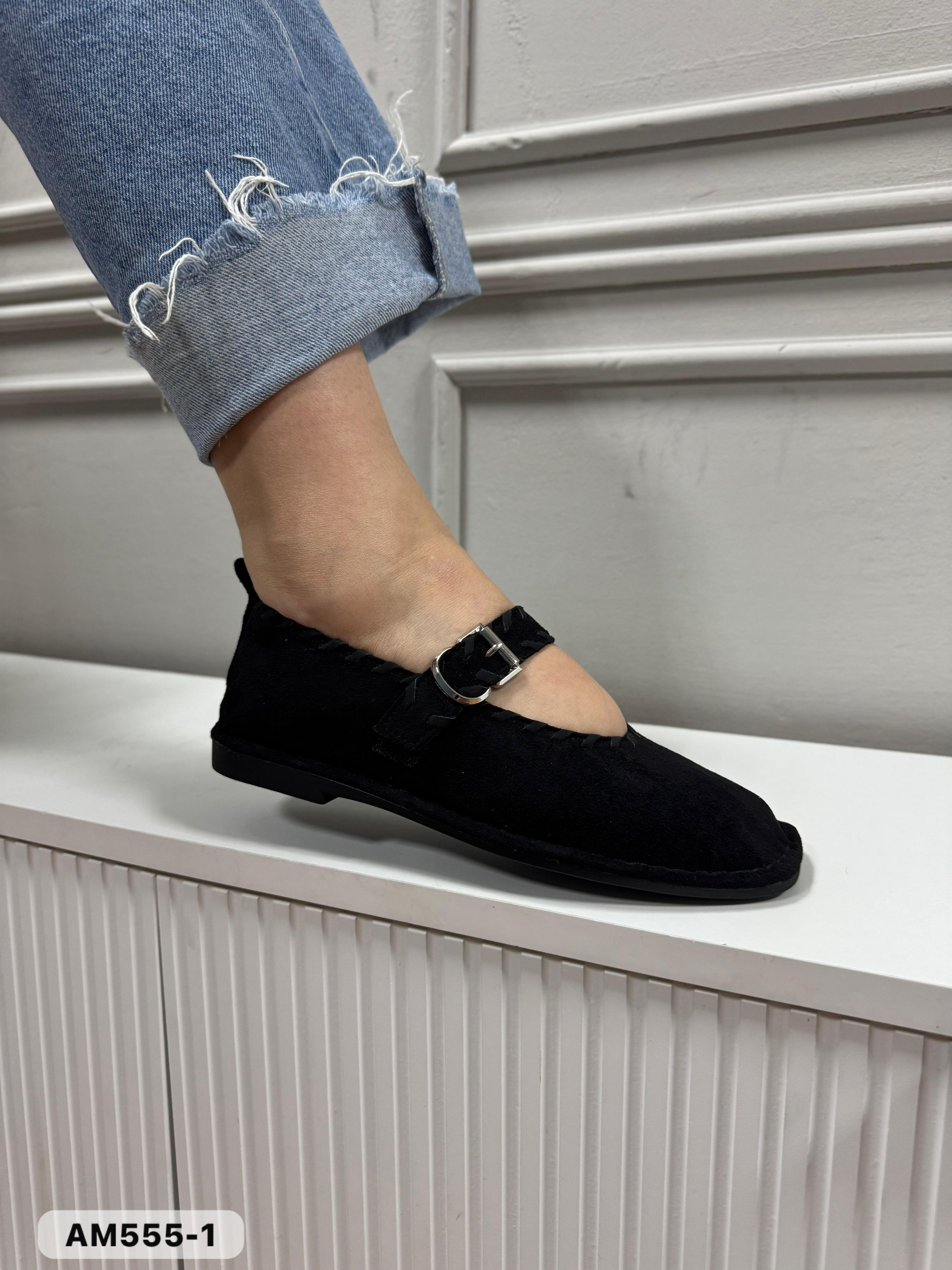 картинка Женские осенние лоферы с buckle 240010 от магазина Одежда+