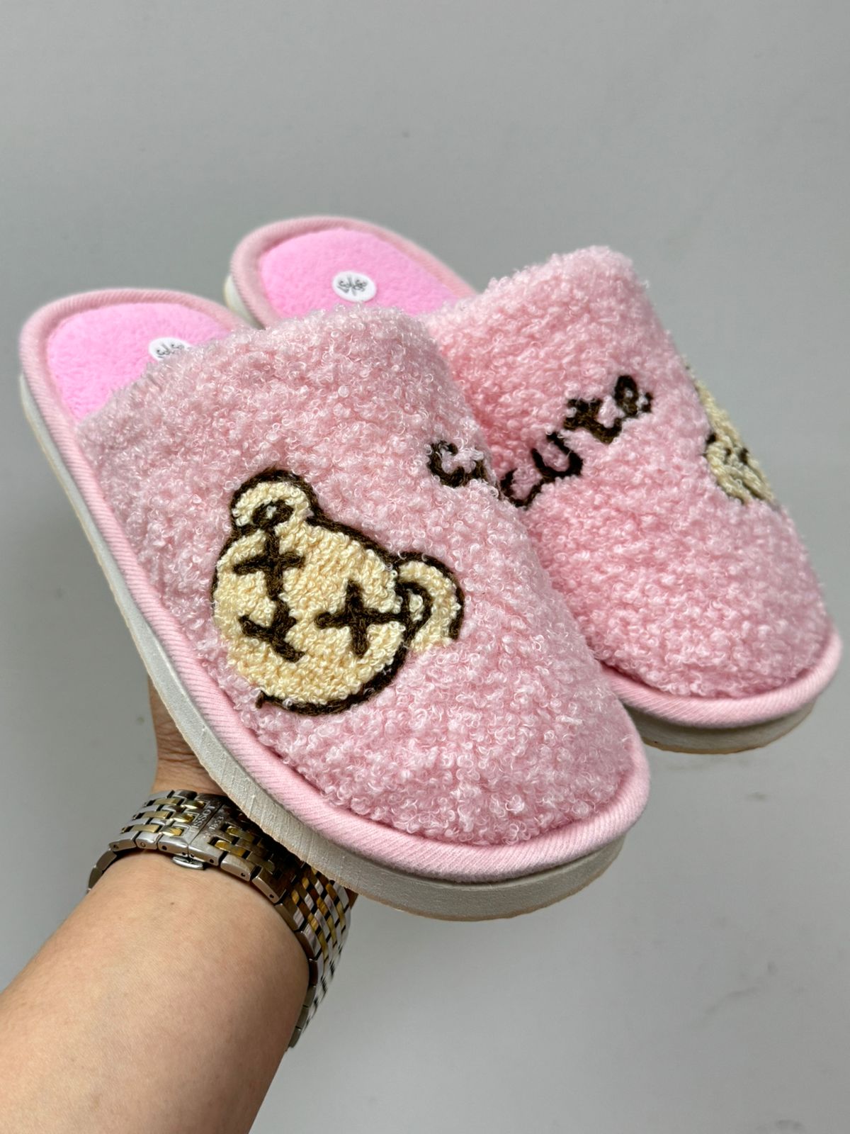 фото зимние женские домашние тапочки оптом