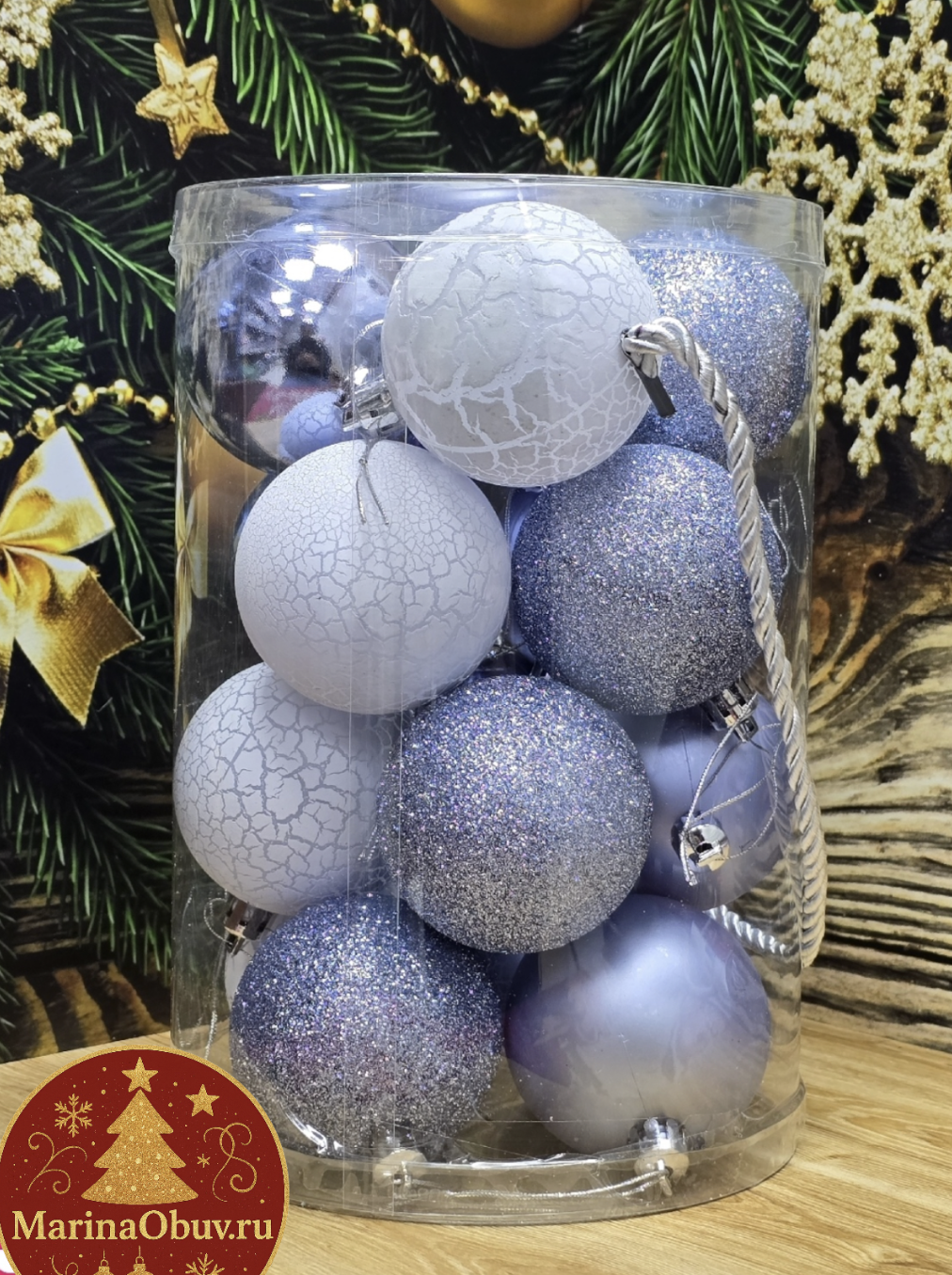 картинка Елочная игрушка  6см Ассорти от магазина Одежда+