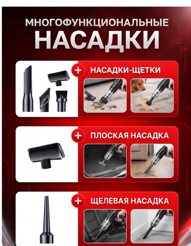 картинка Пылесос для автомобиля от магазина Одежда+