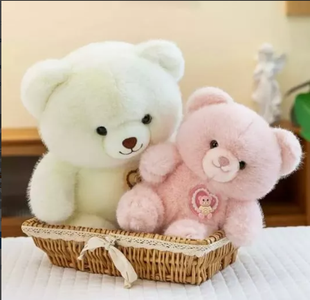 картинка Мягкая игрушка "Мишка со значком" 20*25 см от магазина Одежда+