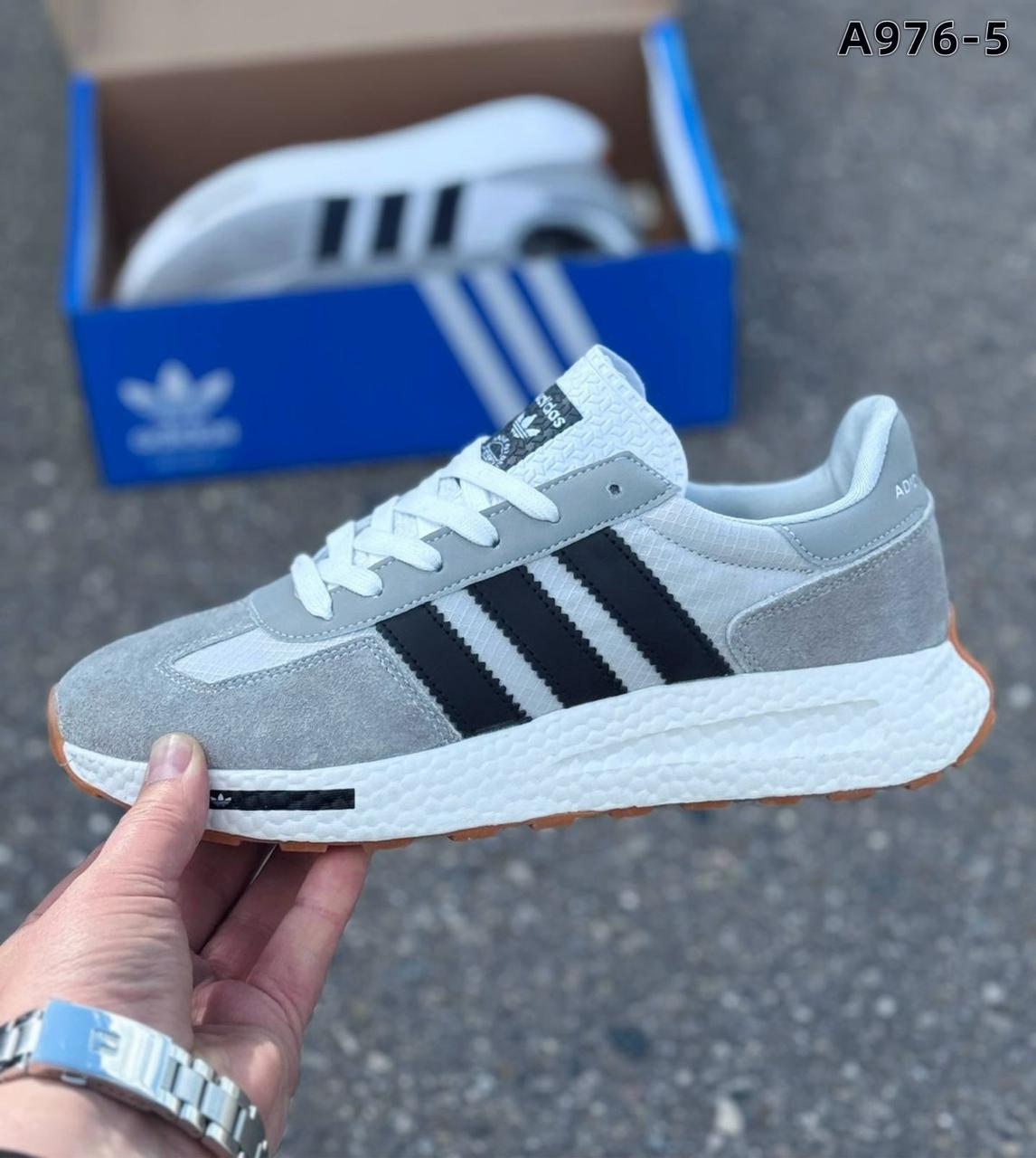 фото Мужские весенние кроссовки Adidas 522084 оптом с доставкой