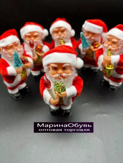 картинка Дед мороз с музыкой от магазина Одежда+