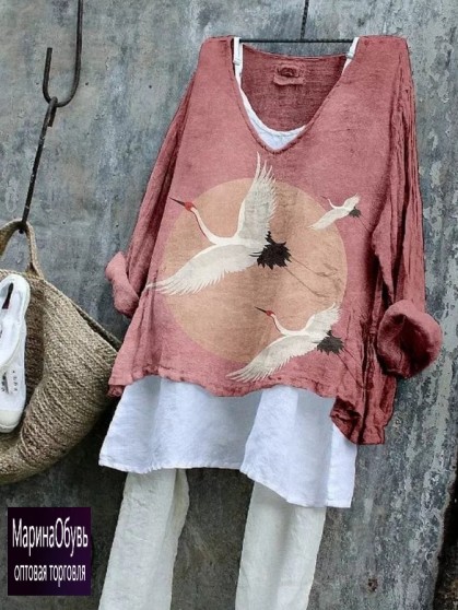 картинка Туника с майкой на лямках от магазина Одежда+