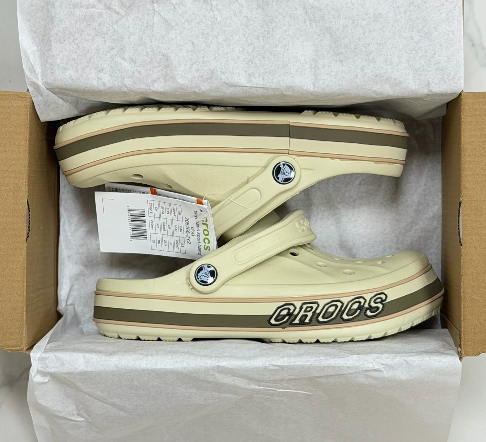 фото женские летние шлепки crocs 334986 оптом