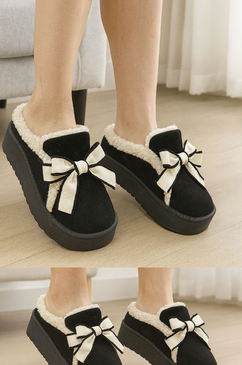 фото зимние женские домашние тапочки оптом