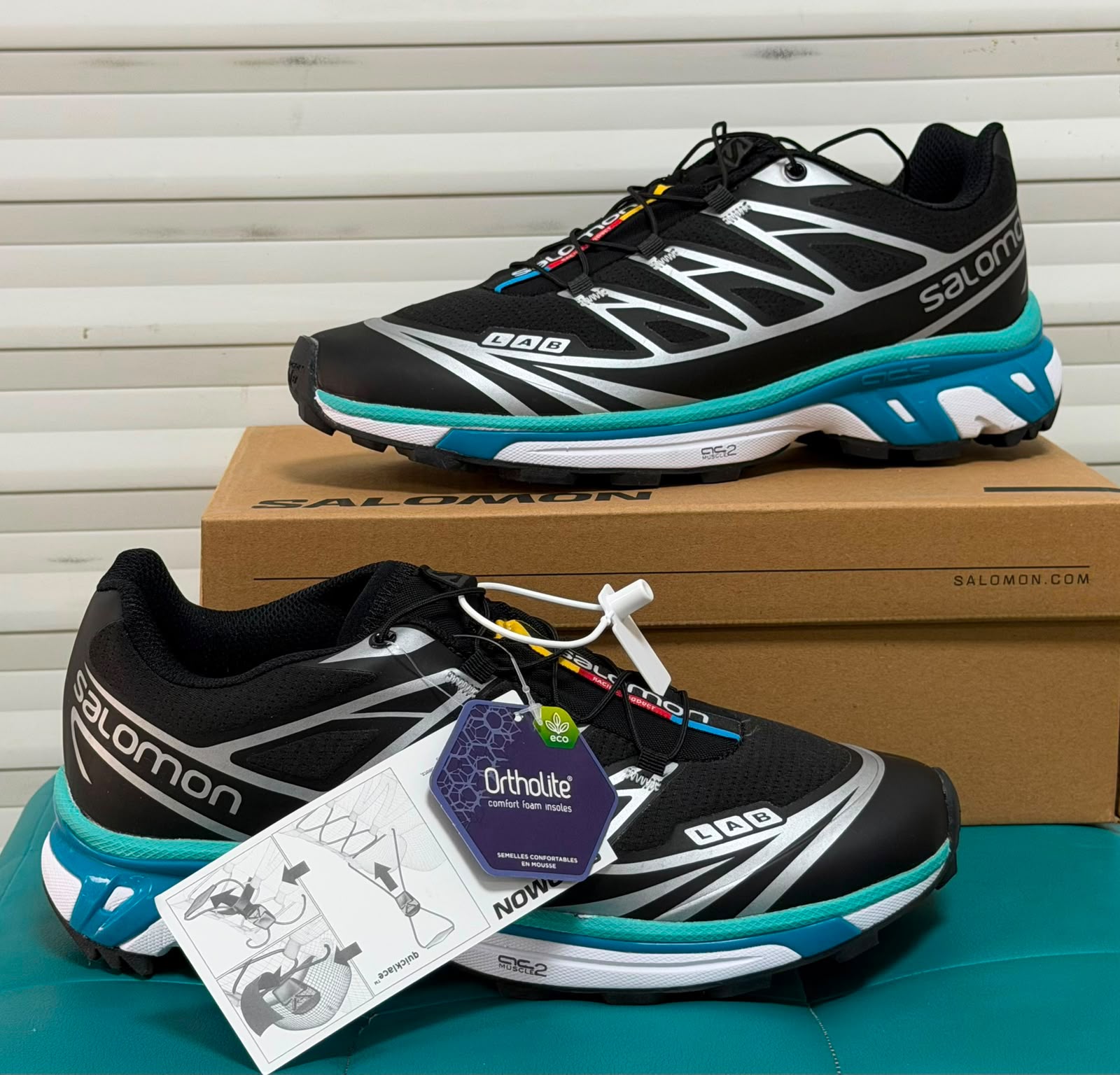 фото мужские осенние кроссовки salomon s/lab 893301 оптом