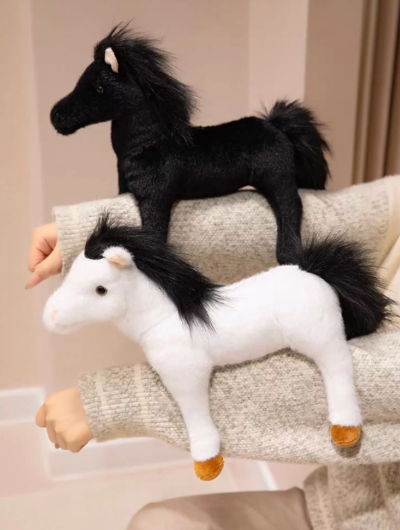 картинка Мягкая игрушка "Лошадь" символ года 30 см от магазина Одежда+