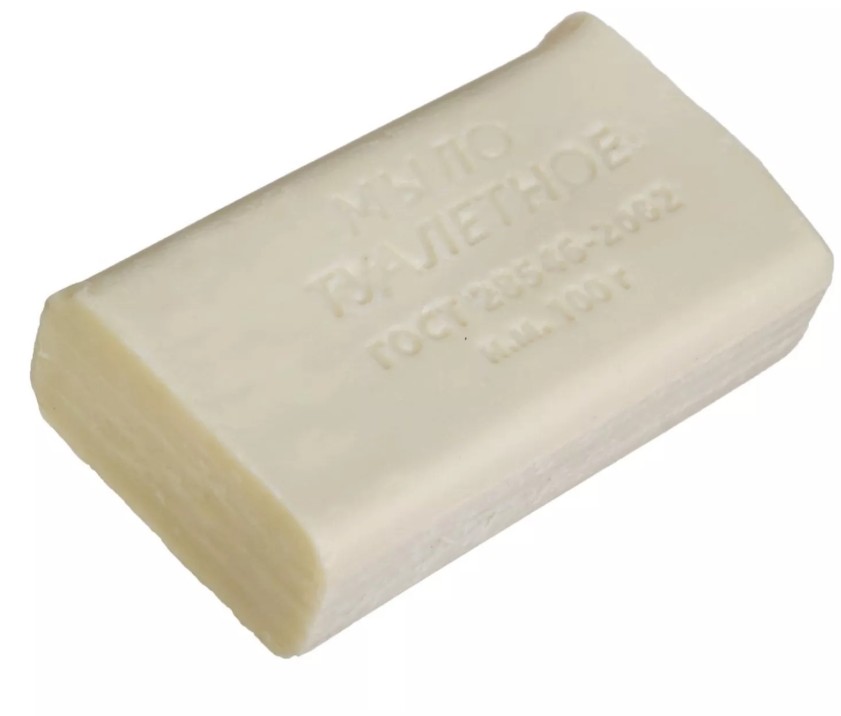 картинка Мыло туалетное без обертки, 100 гр от магазина Одежда+