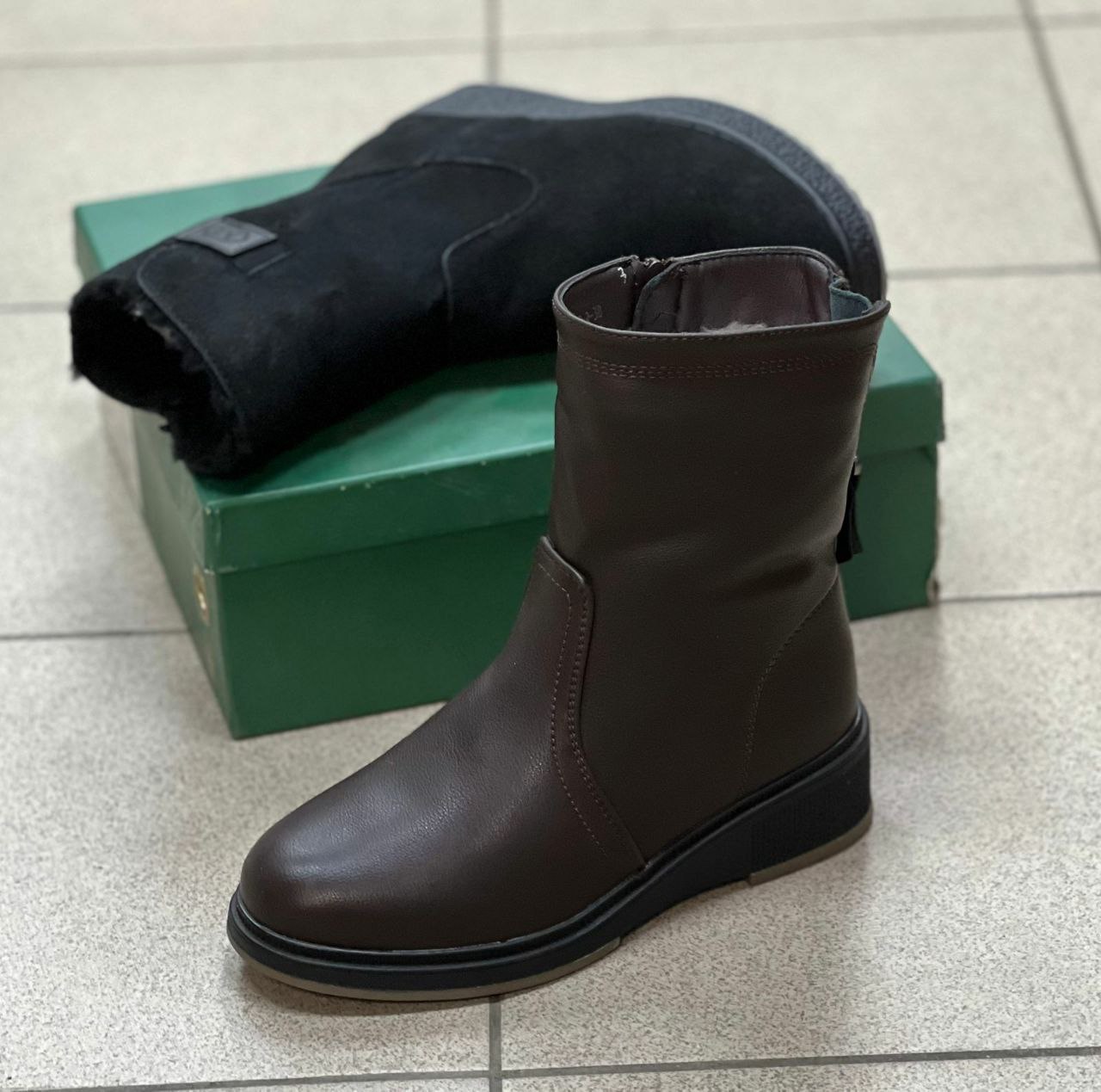 фото зимние женские сапоги оптом с доставкой