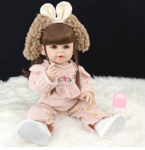 картинка Кукла-реборн в комбинезоне 60см от магазина Одежда+