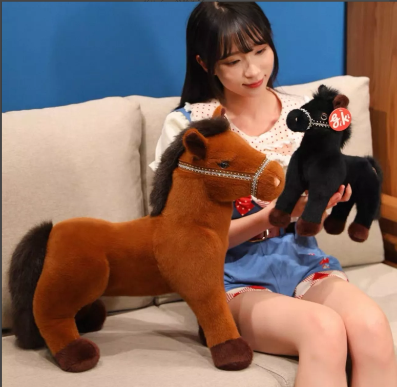 картинка Мягкая игрушка "Лошадь " символ года 27 см от магазина Одежда+