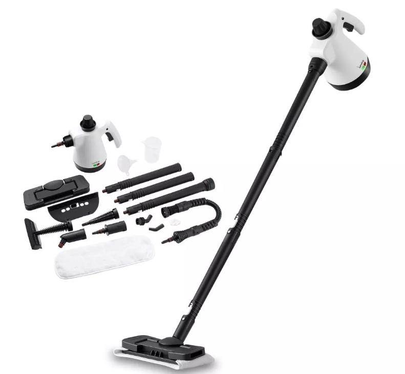 картинка Пароочиститель с насадками 120 вт от магазина Одежда+