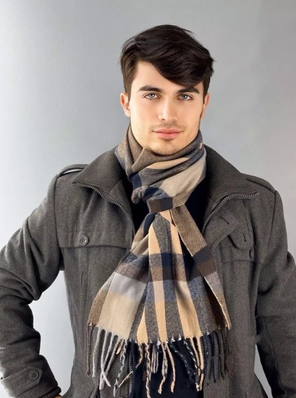 картинка Мужской шарф размер 35*180см от магазина Одежда+