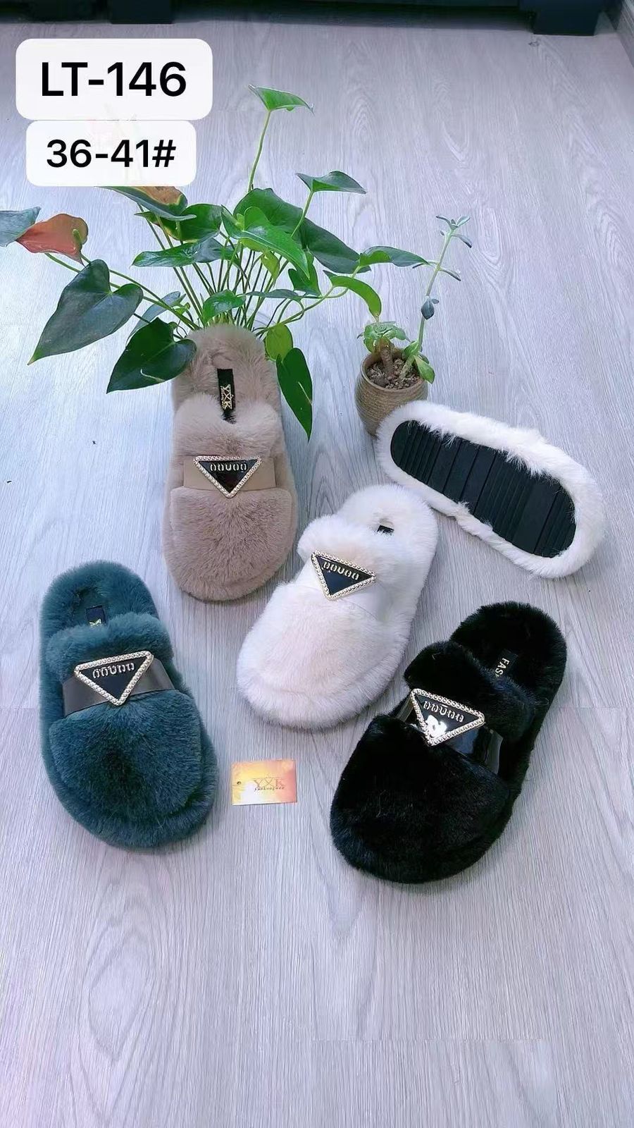 фото зимние женские домашние тапочки оптом