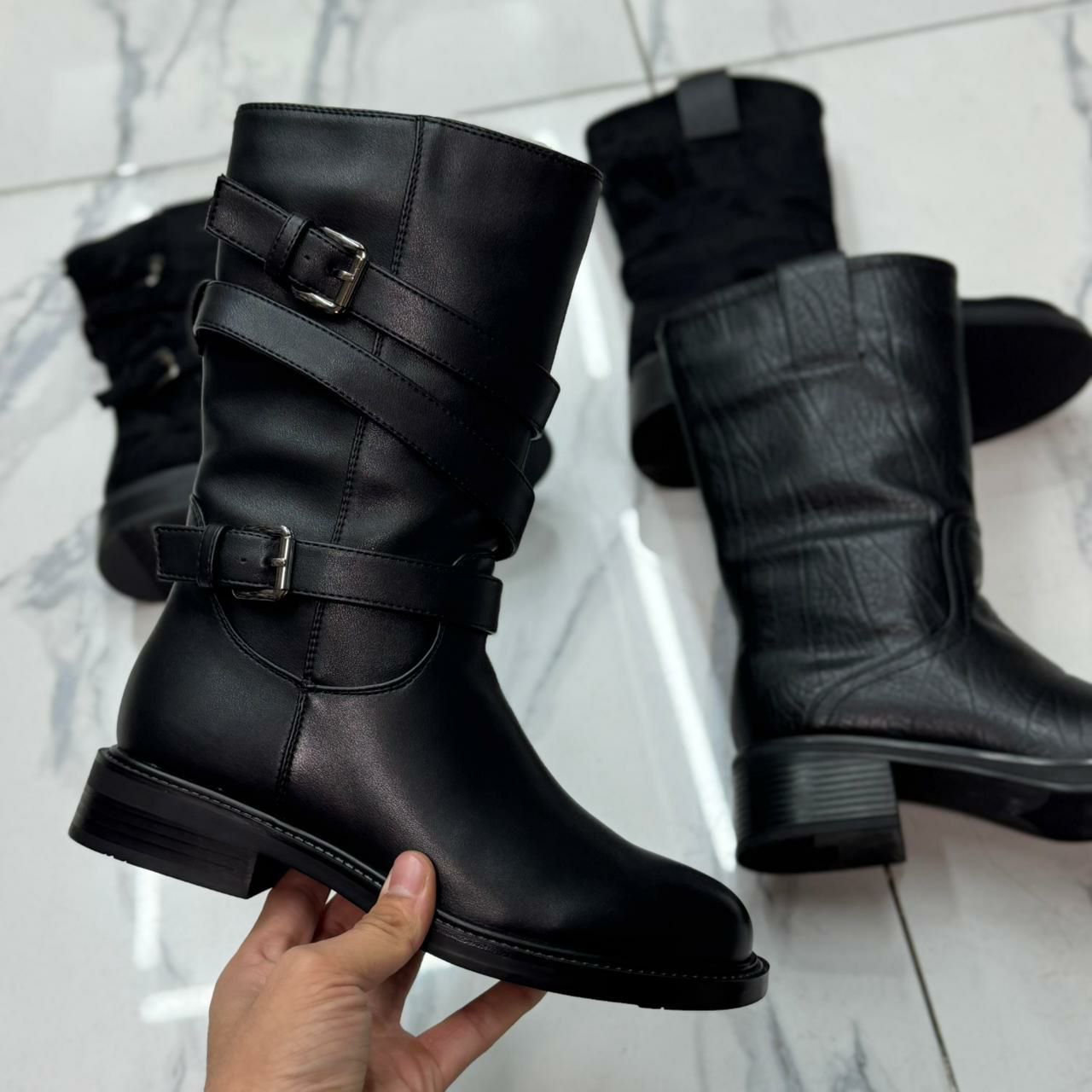 фото зимние женские сапоги оптом с доставкой