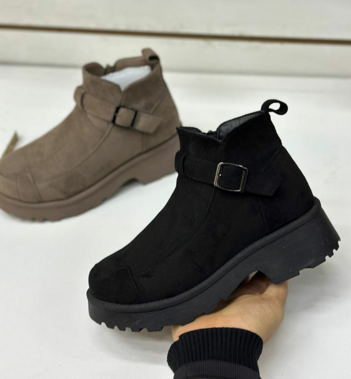 фото зимние женские ботинки оптом от производителя