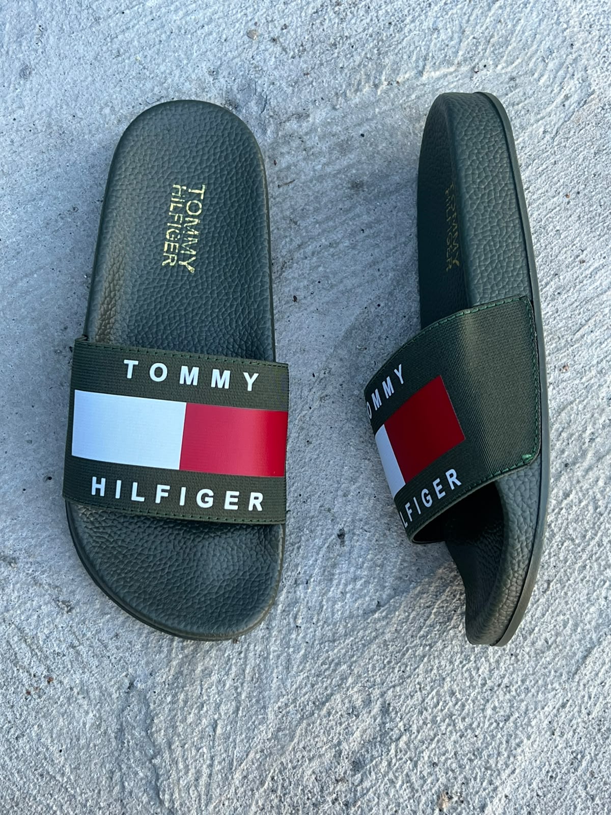 фото женские летние шлепки tommy hilfiger 569962 оптом