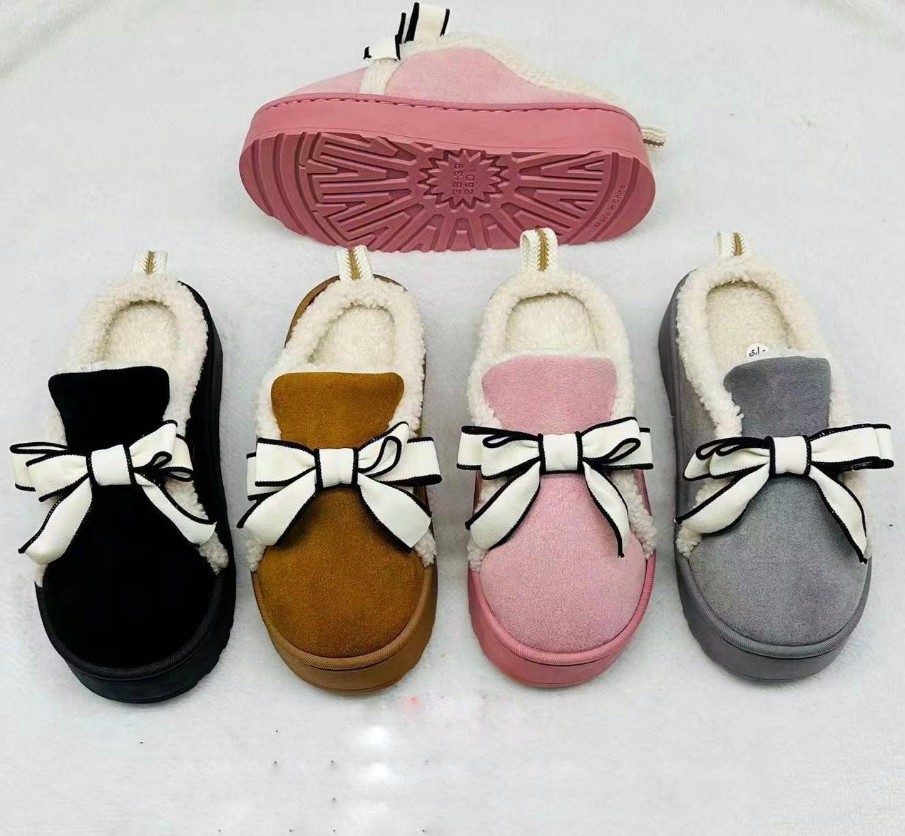 фото зимние женские домашние тапочки оптом