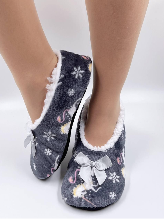 фото зимние женские домашние тапочки оптом