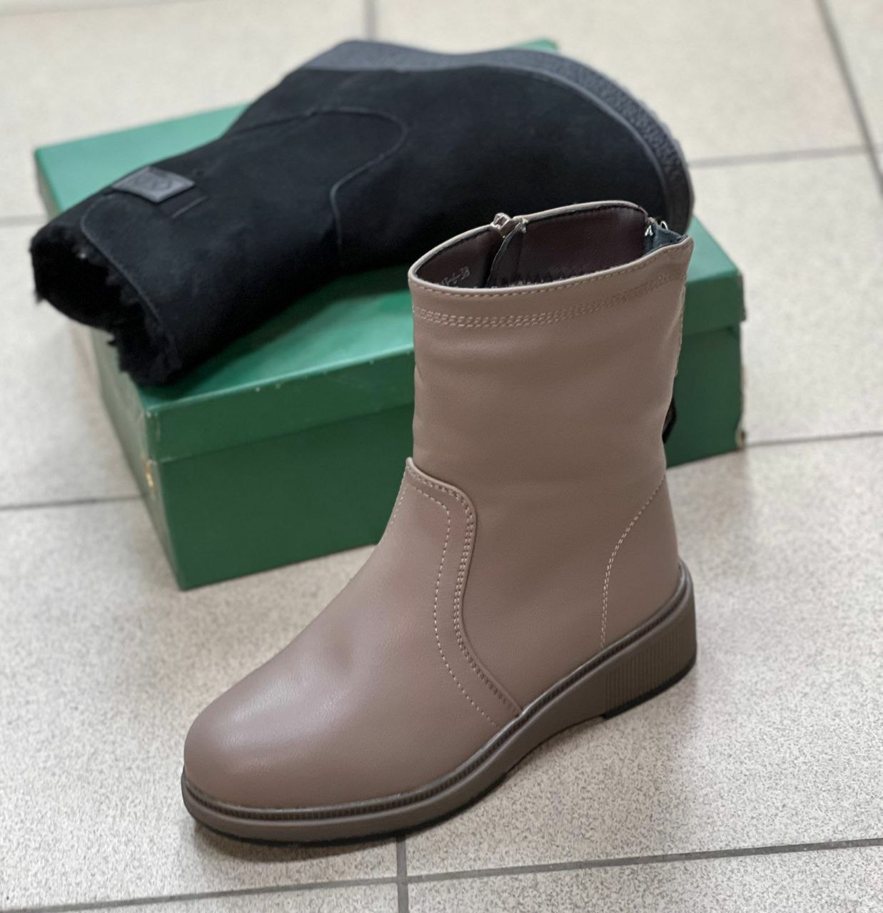 фото зимние женские сапоги оптом с доставкой