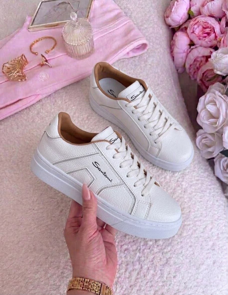 фото женские весенние кроссовки santoni 929789 оптом