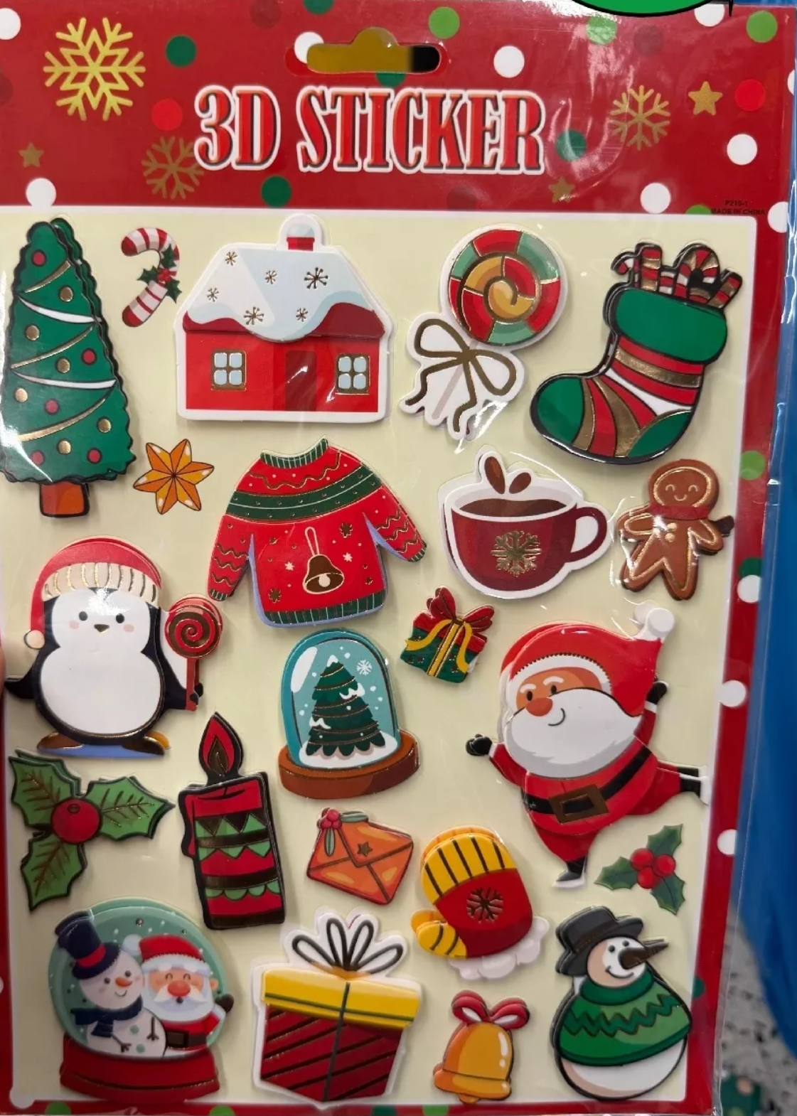 картинка Новогодние наклейки от магазина Одежда+