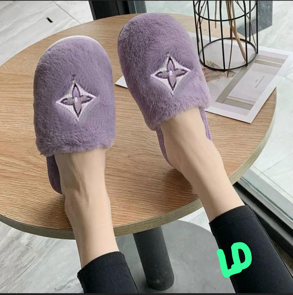 фото зимние женские домашние тапочки оптом