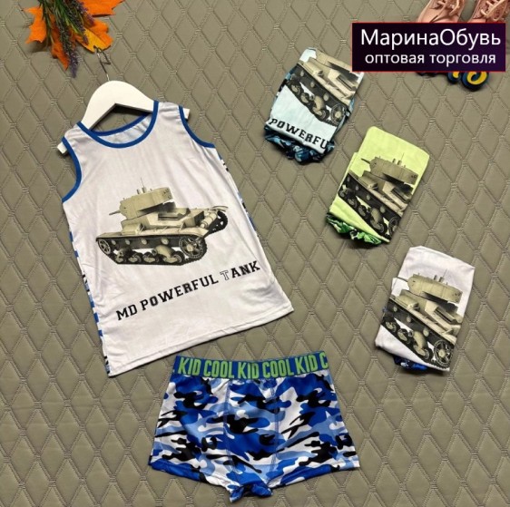 картинка Майка и трусы Без выбора цвета от магазина Одежда+