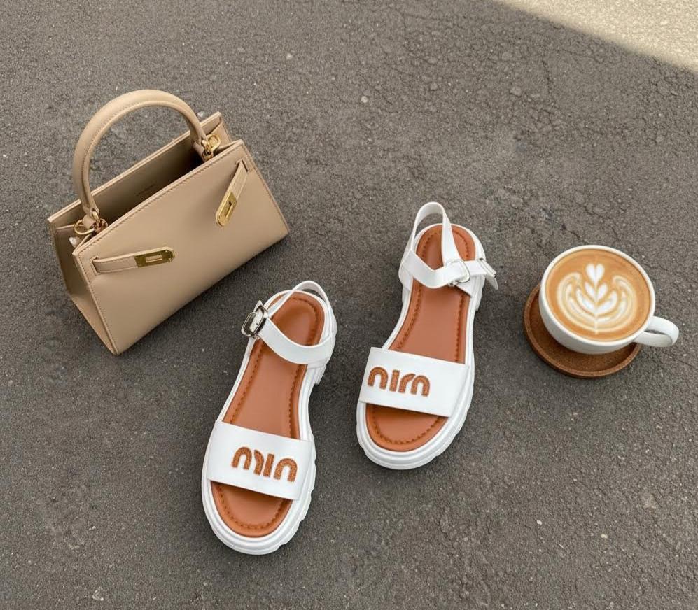 фото женские летние сандалии 414552 оптом