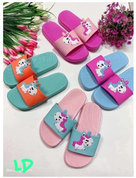 картинка Без выбора цвета летние шлепки для девочек от магазина Одежда+