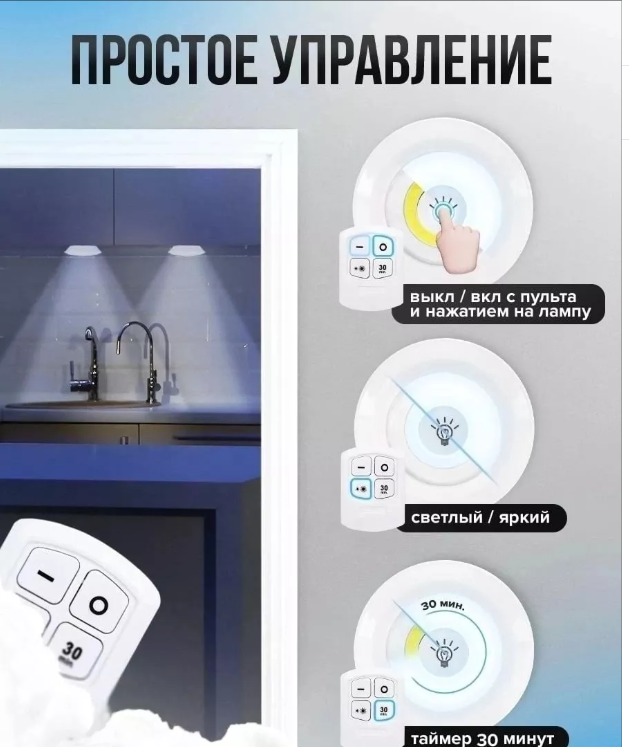 картинка Светильник потолочный светодиодный от магазина Одежда+