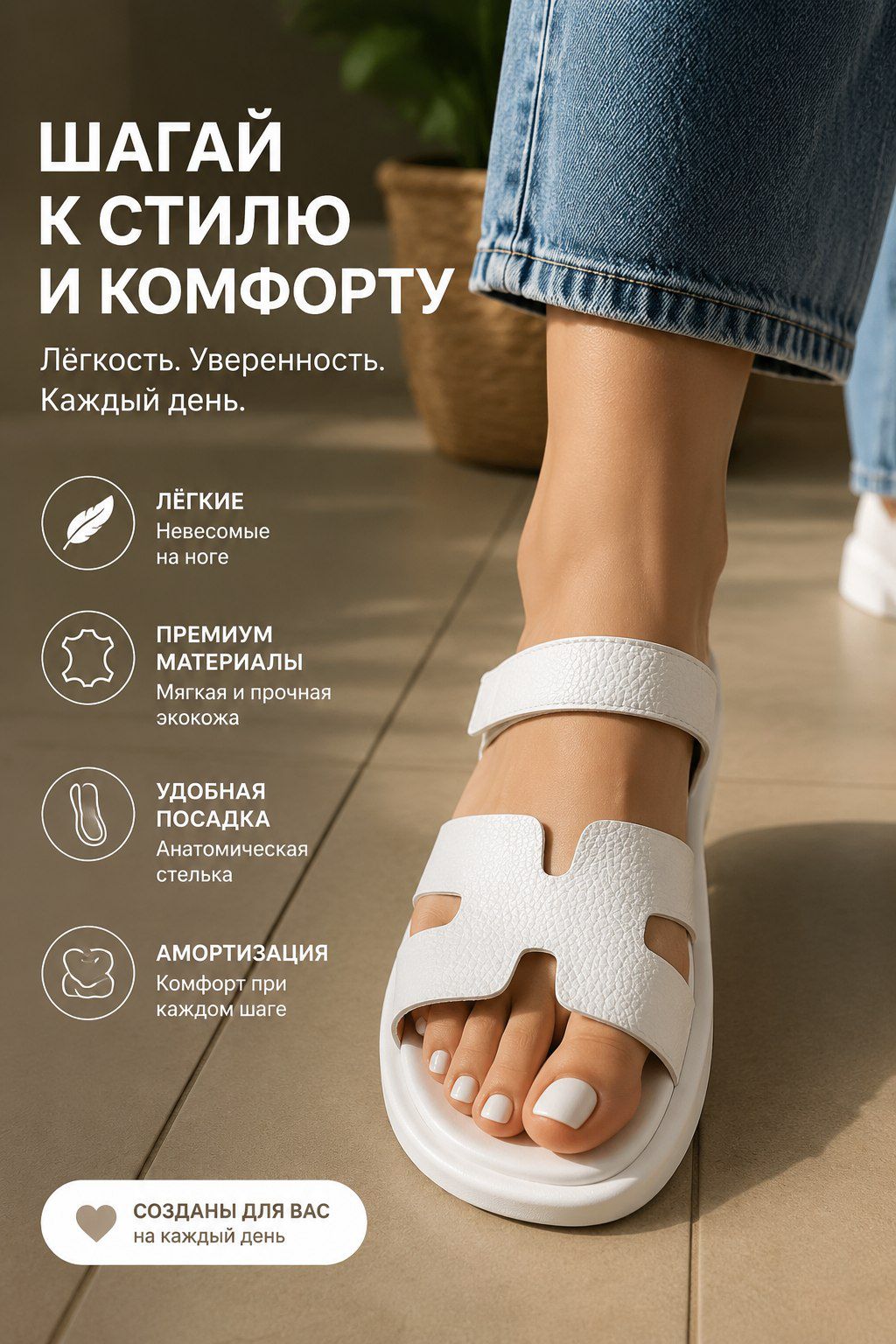 фото женские летние сандалии 692326 оптом