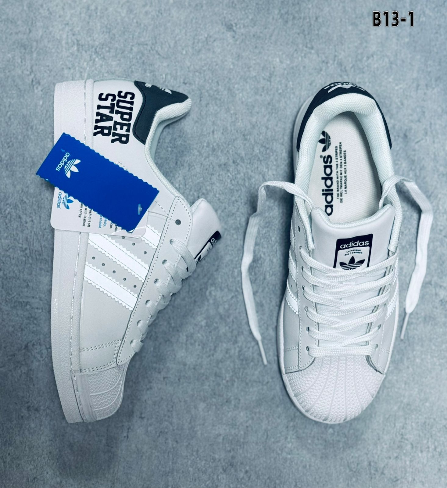 фото женские белые кроссовки adidas superstar 251932 оптом