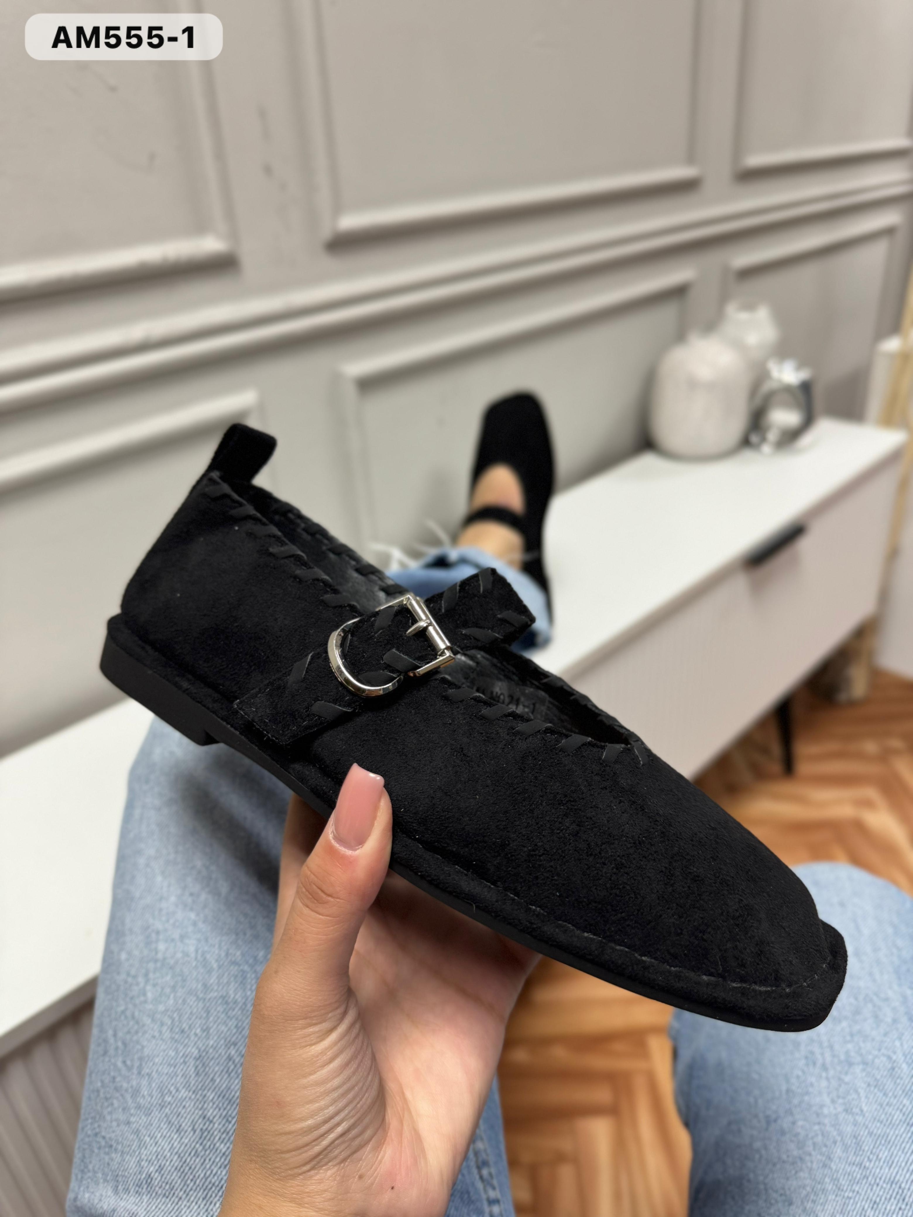 картинка Женские осенние лоферы с buckle 240010 от магазина Одежда+