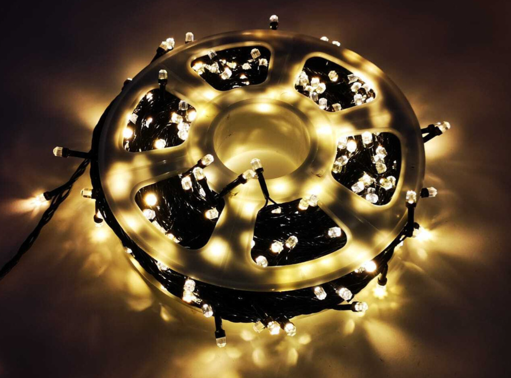 картинка Гирлянда уличная желтая 50 метров на катушке от магазина Одежда+