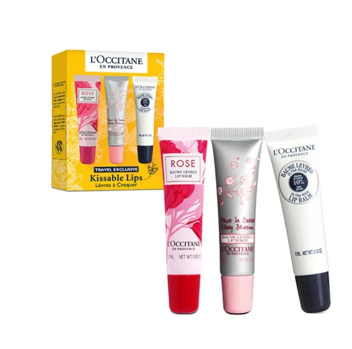 картинка Набор бальзамов для губ Kissable Lips 3шт*12мл от магазина Одежда+