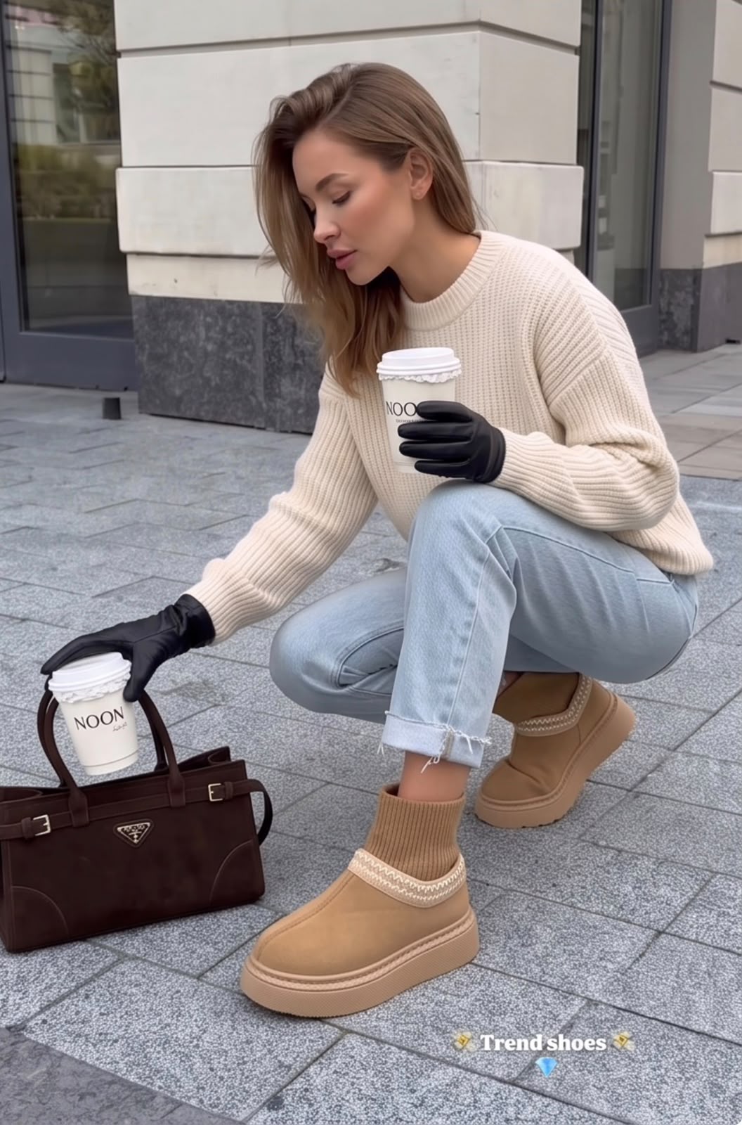 картинка Женские зимние угги 969707 от магазина Одежда+