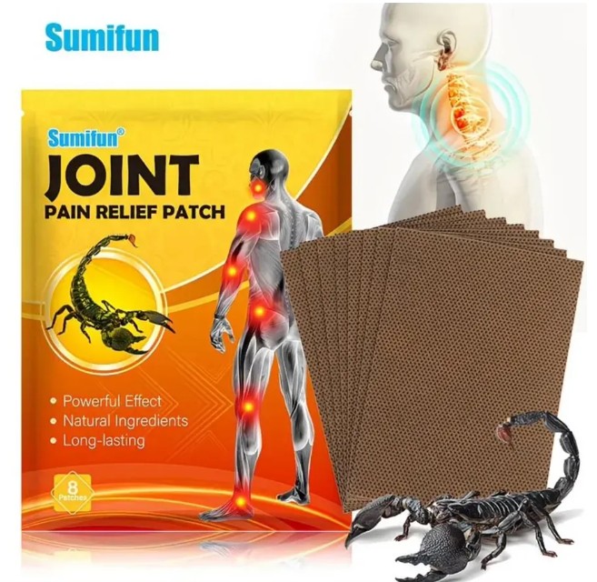 картинка Обезболивающий согревающий пластырь Sumifun от магазина Одежда+