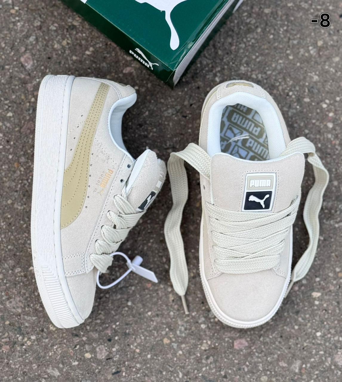 фото Женские осенние кроссовки Puma Suede XL 457786 оптом на лето для мужчин