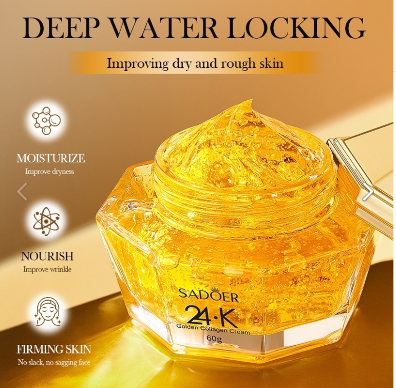 картинка Крем антивозрастной с 24К золотом 60 г от магазина Одежда+