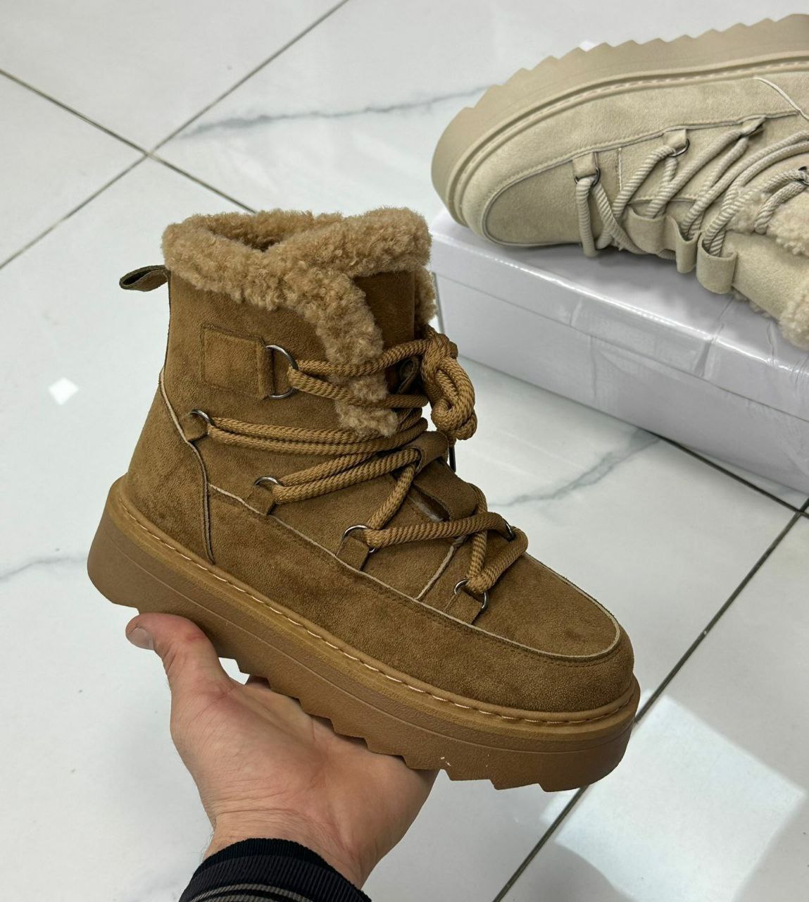 фото зимние женские ботинки оптом от производителя