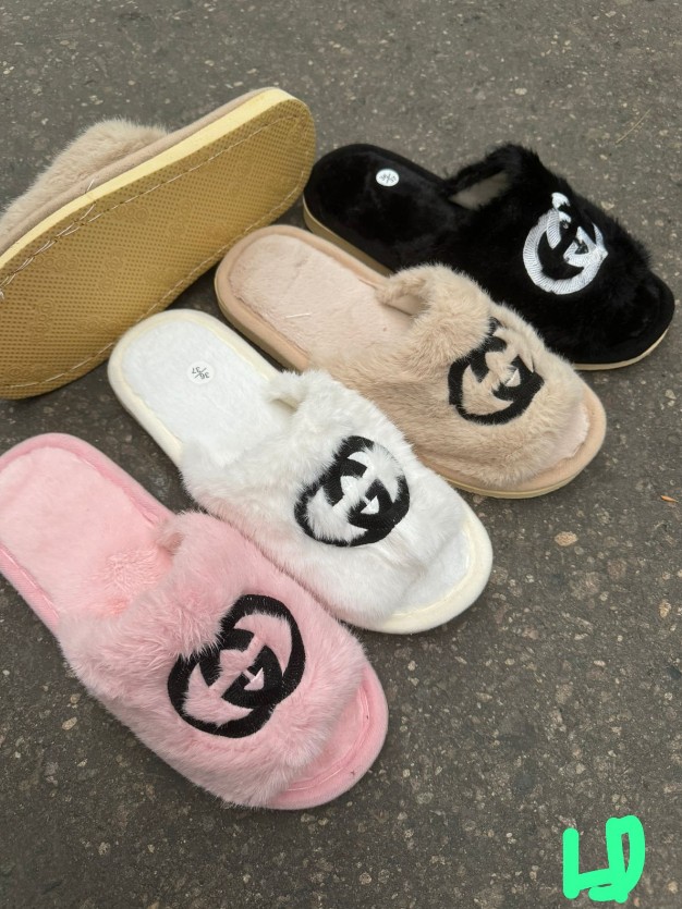 фото зимние женские домашние тапочки оптом