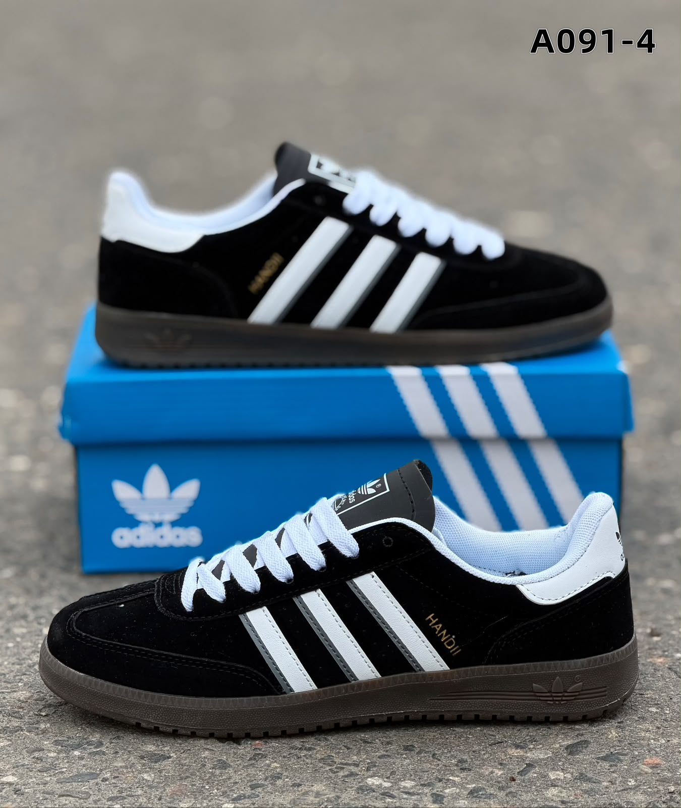 фото мужские черные кроссовки adidas 380186 оптом