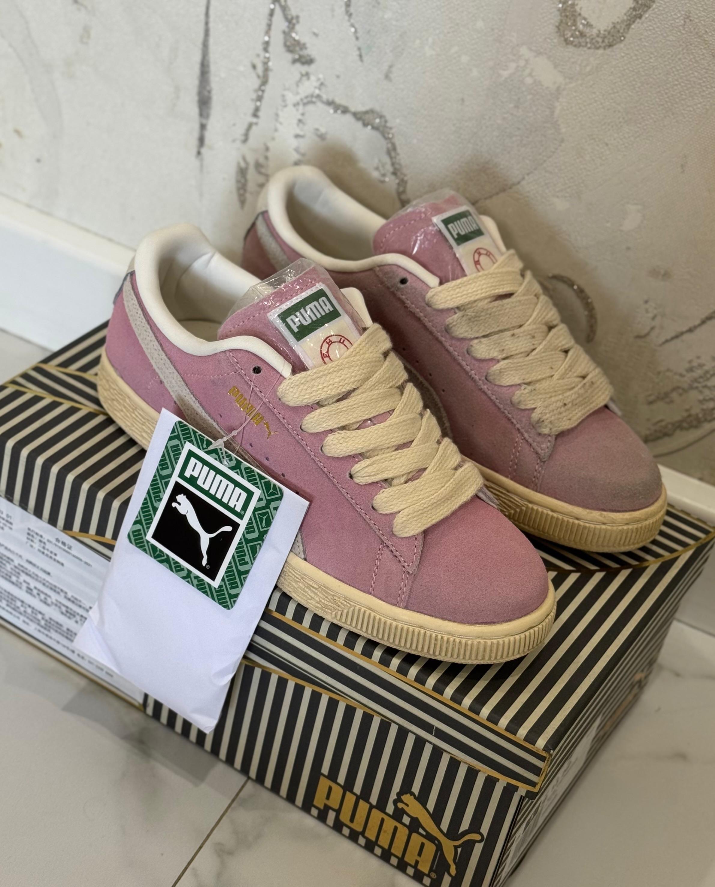 фото женские кроссовки puma 462375 оптом