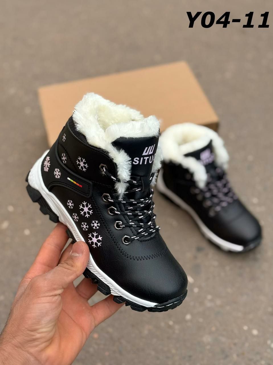 фото зимние ботинки для мальчиков оптом