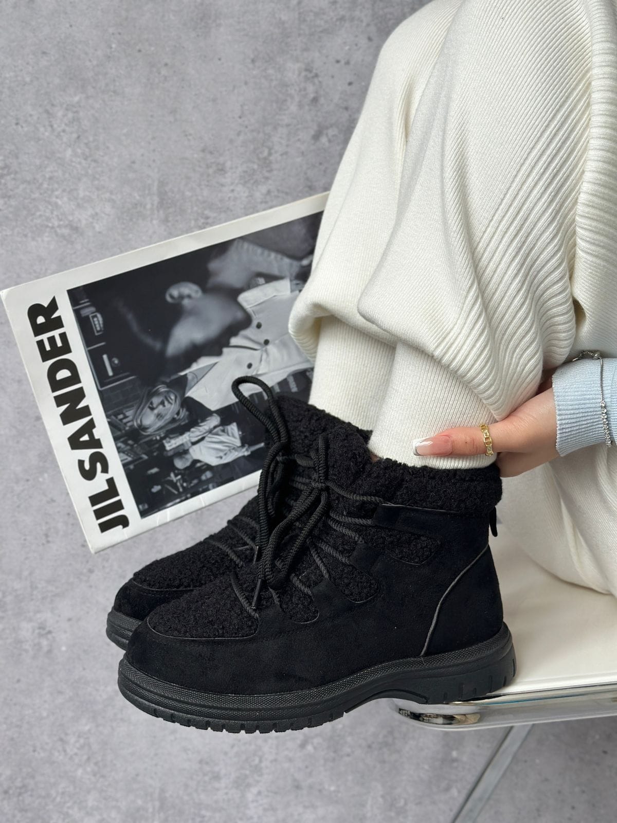 фото зимние женские ботинки оптом от производителя